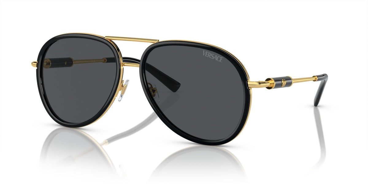 Versace 0VE2260 100287 60 Black/ Dark Grey