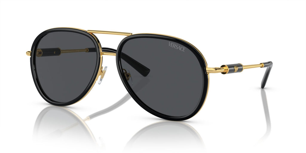 Versace 0VE2260 100287 60 Black/ Dark Grey