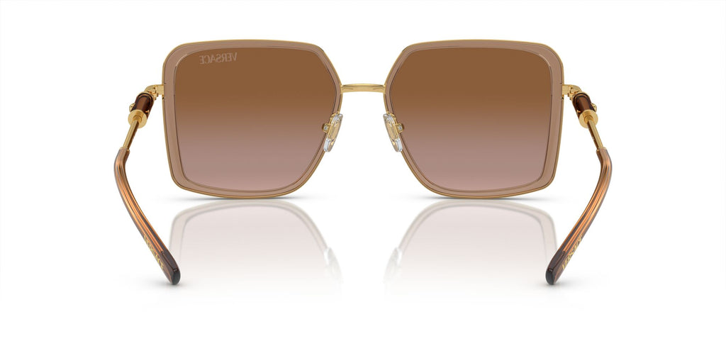 Versace 0VE2261 100213 56 Brown Transparent/ Brown Gradient 56 / Polycarbonate / Steel / Metal