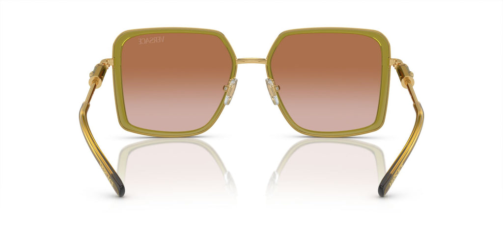 Versace 0VE2261 150913 56 Green Transparent/ Brown Gradient 56 / Polycarbonate / Steel / Metal