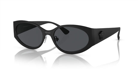 Versace 0VE2263 126187 56 Matte Black/ Dark Grey 56 / Polycarbonate / Metal / Metal