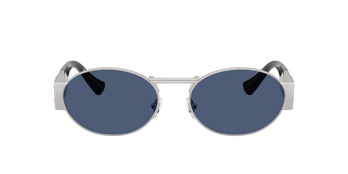 Versace 0VE2264 100080 56 Silver/ Dark Blue