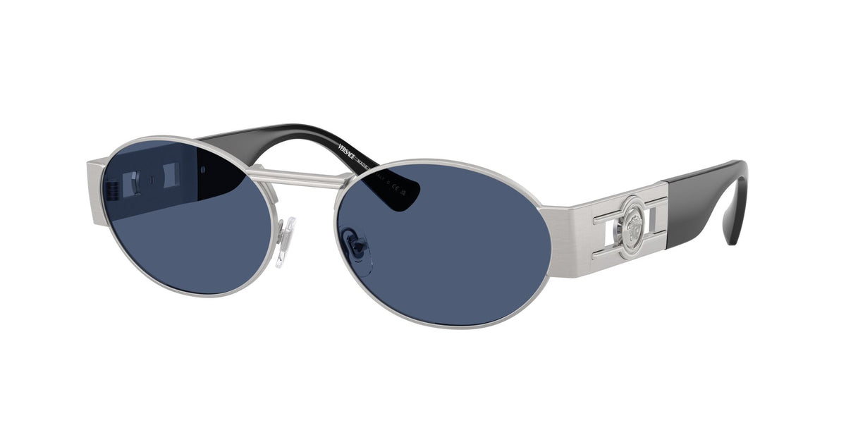 Versace 0VE2264 100080 56 Silver/ Dark Blue