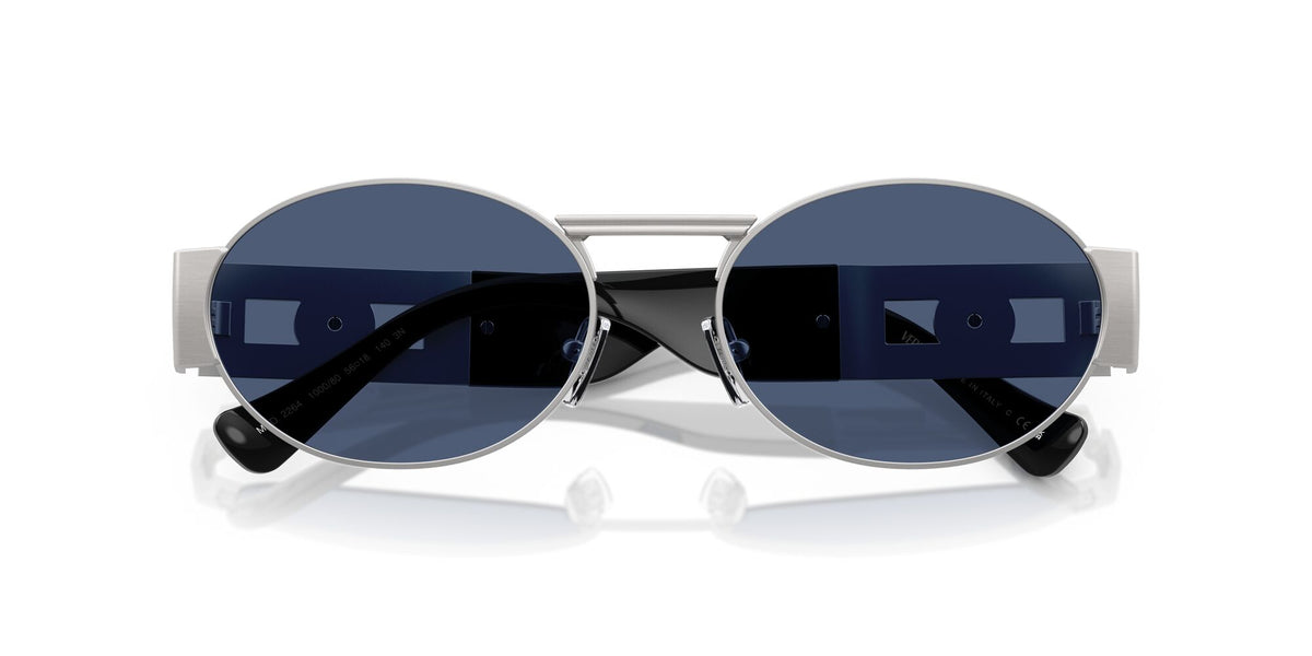 Versace 0VE2264 100080 56 Silver/ Dark Blue