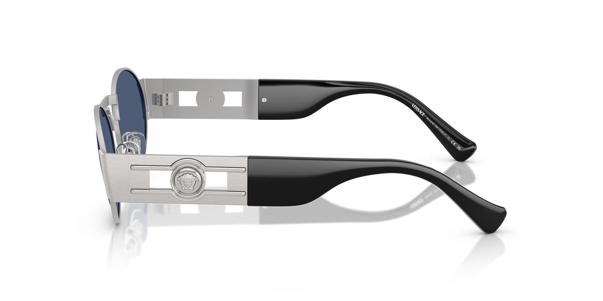 Versace 0VE2264 100080 56 Silver/ Dark Blue