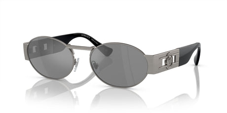 Versace 0VE2264 10016G 56 Matte Gunmetal/ Grey Mirror Silver 56 / Polycarbonate / Steel / Metal