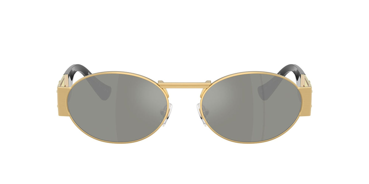 Versace 0VE2264 100230 56 Gold/ Green Mirror Silver