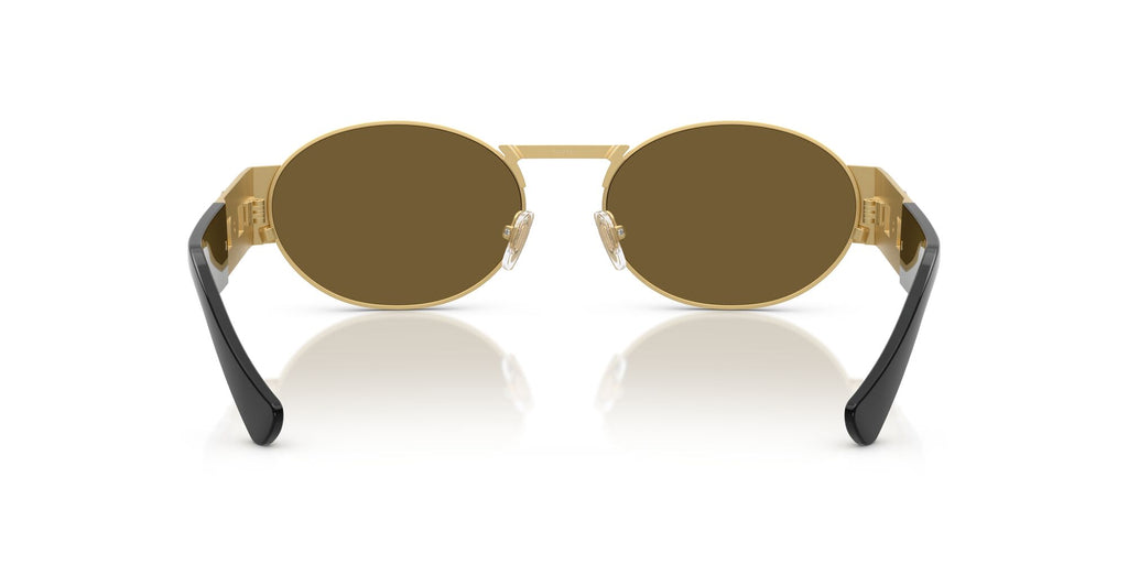 Versace 0VE2264 10025A 56 Gold/ Brown Mirror Gold