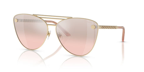 Versace 0VE2267 12527E 64 Pale Gold/ Light Pink Mirror Silver