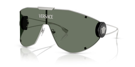 Versace 0VE2268 10003H 42 Silver/ Dark Green