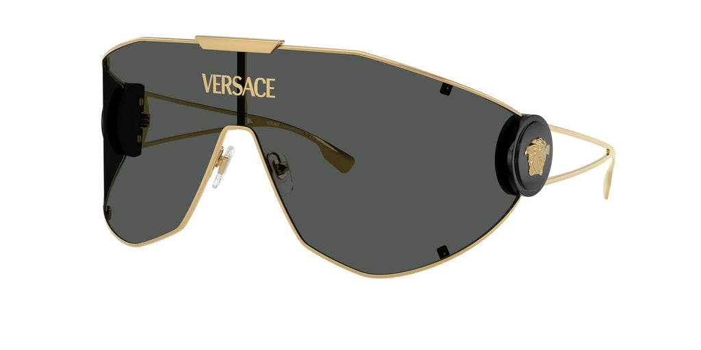 Versace 0VE2268 100287 42 Gold/ Dark Grey