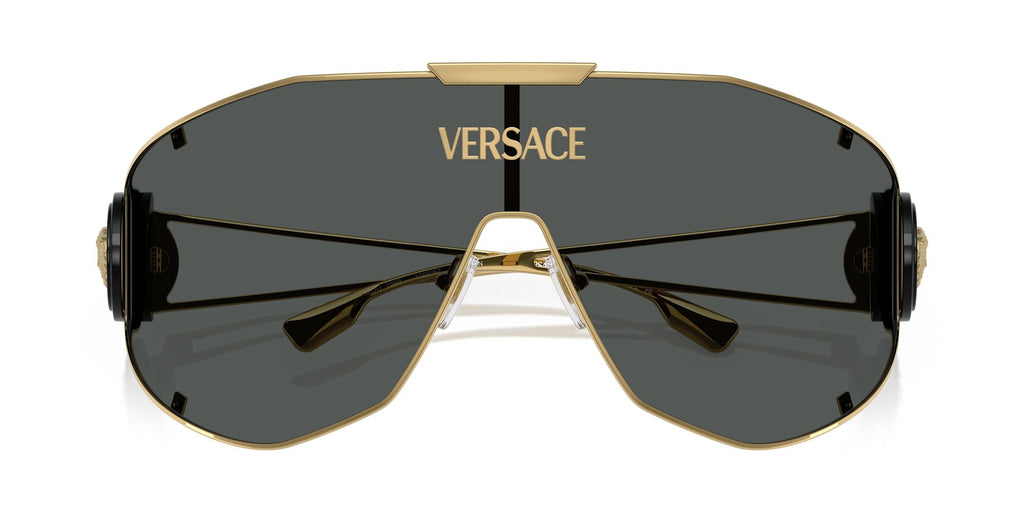 Versace 0VE2268 100287 42 Gold/ Dark Grey