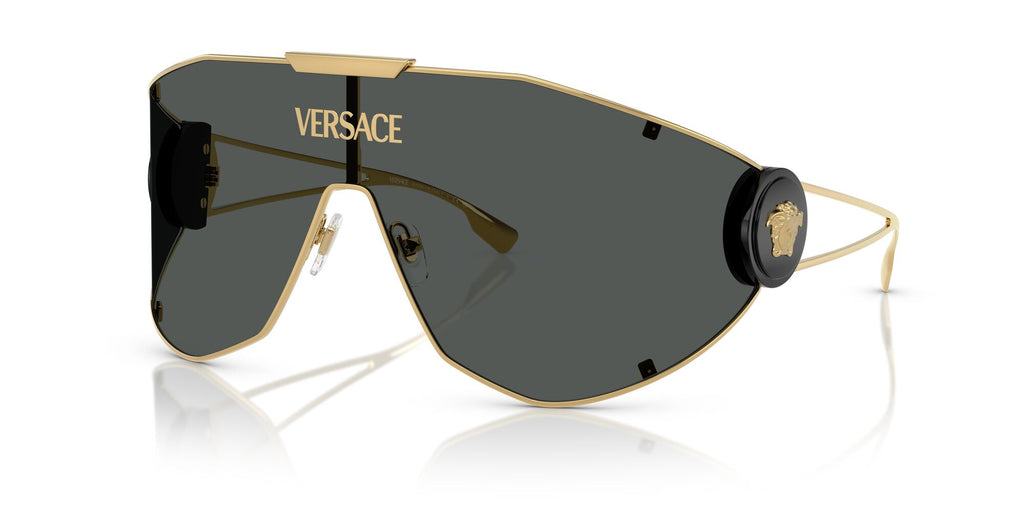 Versace 0VE2268 100287 42 Gold/ Dark Grey