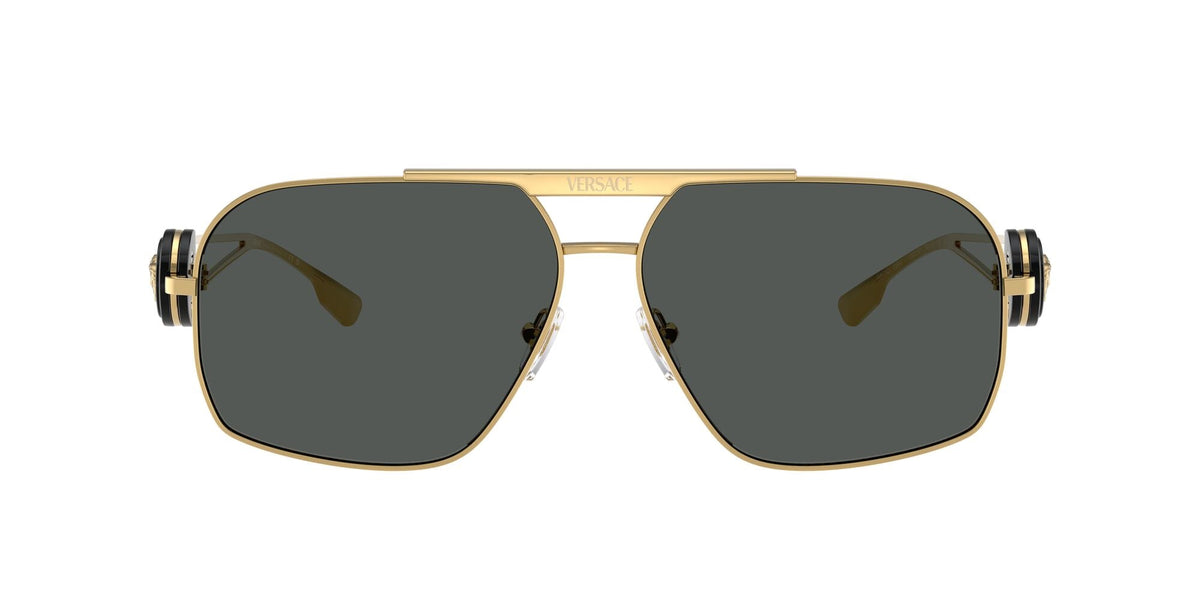 Versace 0VE2269 100287 62 Gold/ Dark Grey