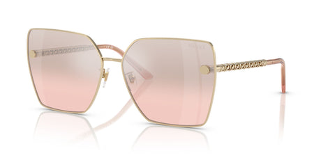 Versace 0VE2270D 12527E 63 Pale Gold/ Light Pink Mirror Gradient Silver