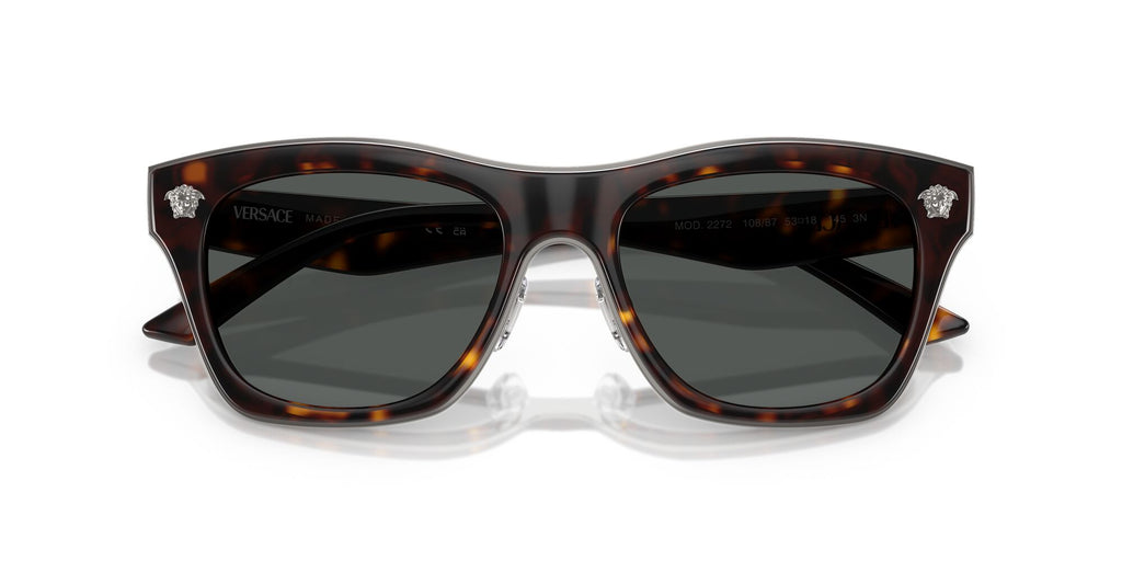 Versace  0VE2272 108/87 53 Havana/ Dark Grey