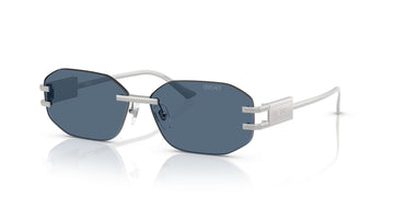 Versace  0VE2274 100080 58 Silver/ Dark Blue