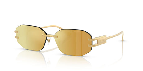 Versace  0VE2274 10027P 58 Gold/ Brown Mirror Gold