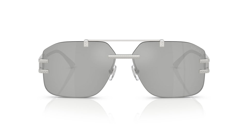 Versace  0VE2275 10008V 60 Silver/ Clear Mirror Silver 80