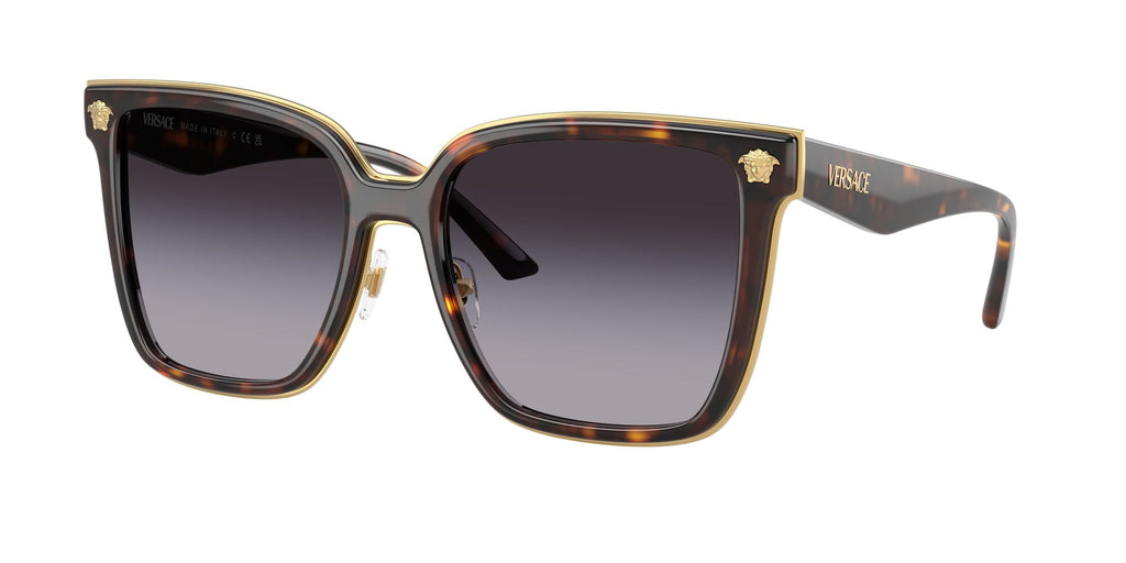 Versace  0VE2278D 108/8G 58 Havana/ Grey Gradient