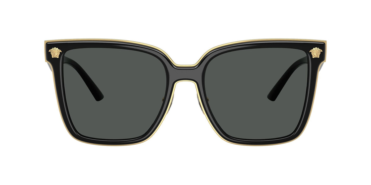 Versace  0VE2278D GB1/87 58 Black/ Dark Grey - Blue Star Eyewear