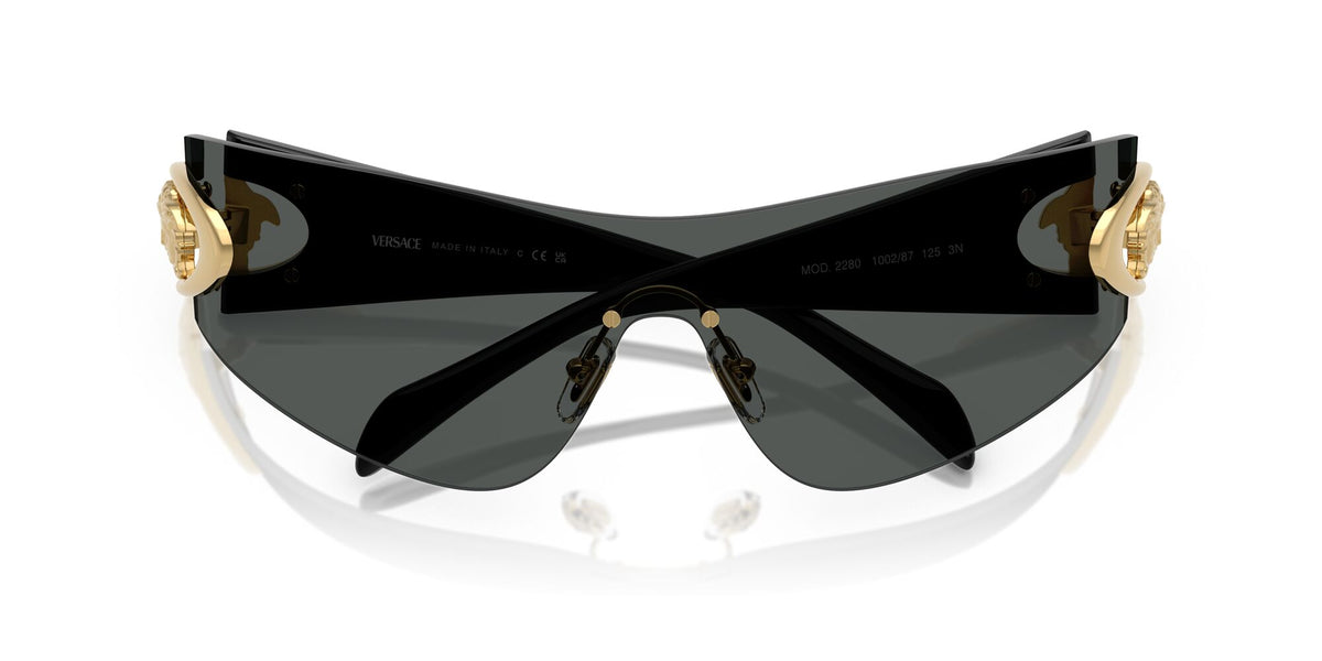 Versace 0VE2280 100287 42 Dark Grey/ Dark Grey