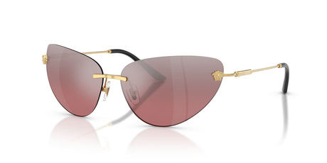 Versace 0VE2281 10027E 64 Gold/ Pink Mirror Silver Gradient