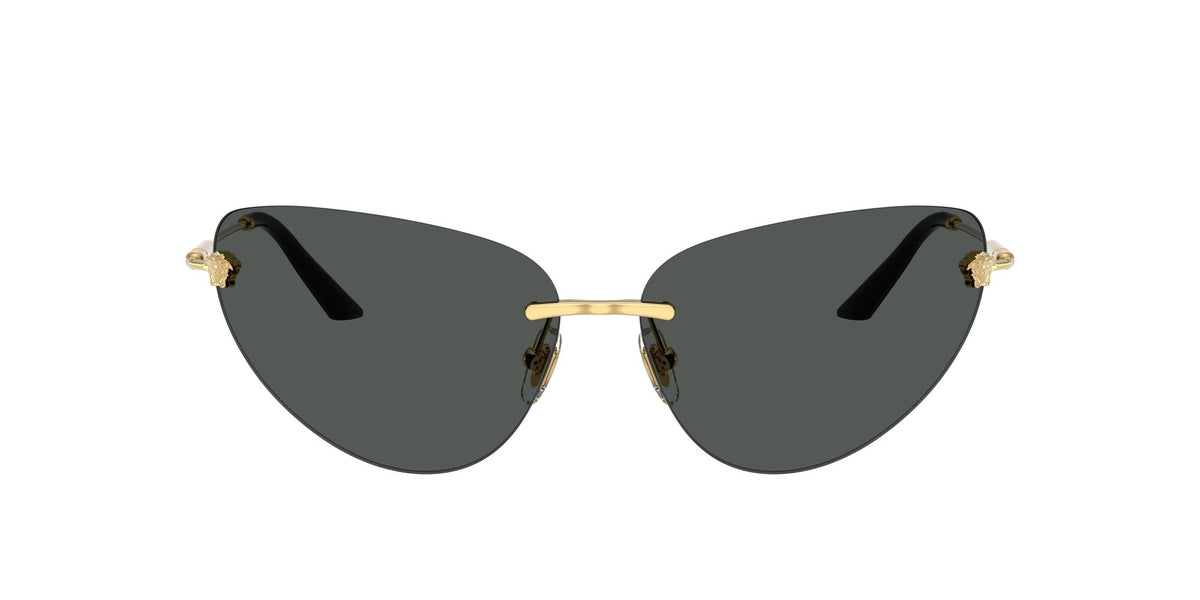 Versace 0VE2281 100287 64 Gold/ Dark Grey