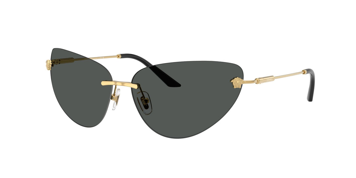 Versace 0VE2281 100287 64 Gold/ Dark Grey