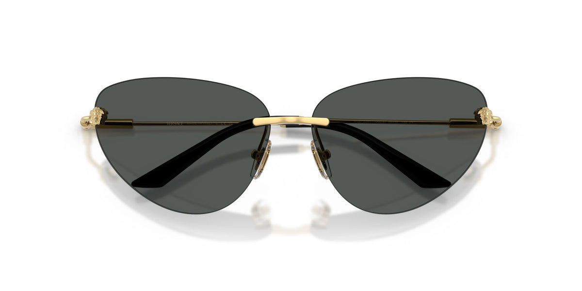 Versace 0VE2281 100287 64 Gold/ Dark Grey