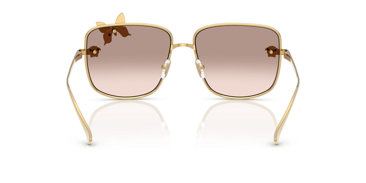 Versace 0VE2282 10028Z 59 Gold/ Light Brown Mirror Silver Gradient