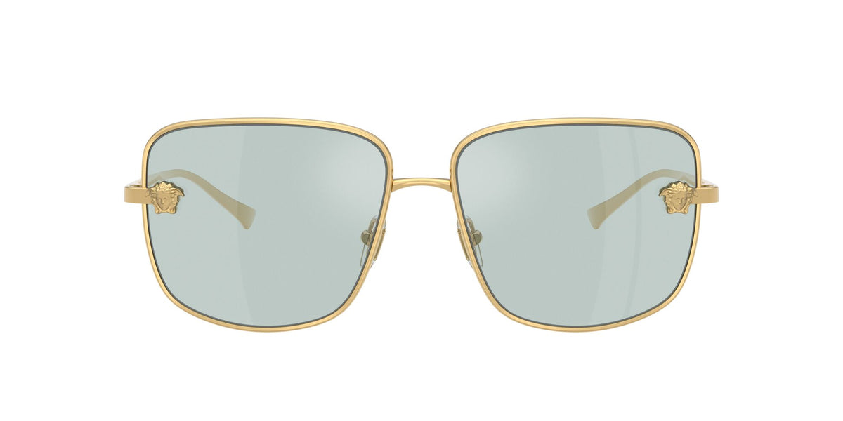Versace 0VE2282 10029C 59 Gold/ Azure Flash Silver