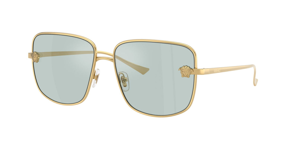 Versace 0VE2282 10029C 59 Gold/ Azure Flash Silver