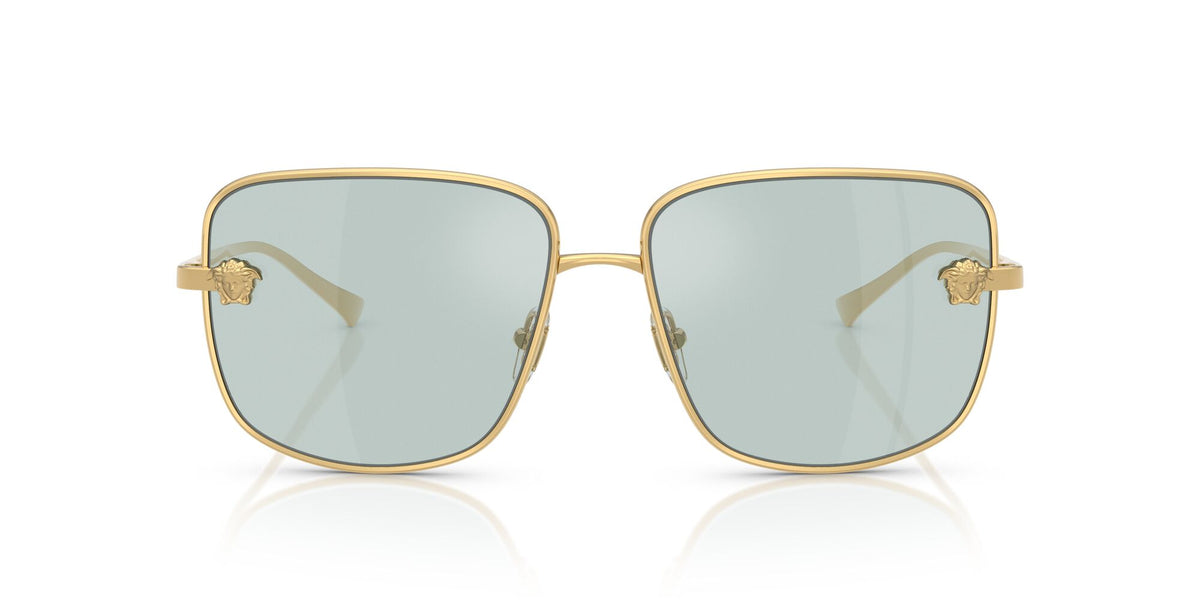 Versace 0VE2282 10029C 59 Gold/ Azure Flash Silver