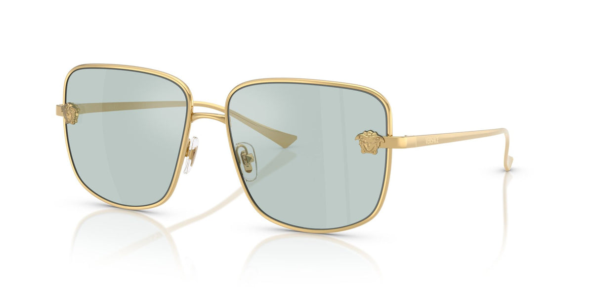 Versace 0VE2282 10029C 59 Gold/ Azure Flash Silver