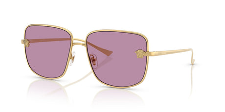 Versace 0VE2282 1002AK 59 Gold/ Dark Violet Mirror Silver Int