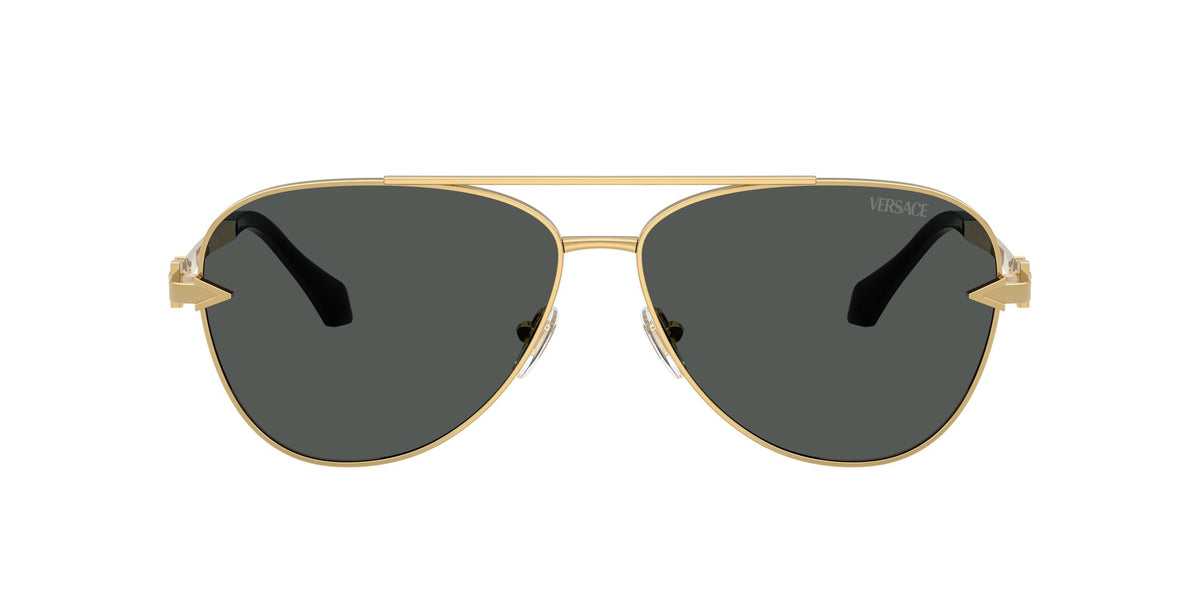 Versace 0VE2283 100287 61 Gold/ Dark Grey