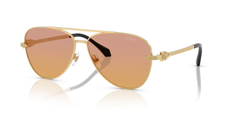 Versace 0VE2283 1002EL 61 Gold/ Clear Fifty Orange/Dark Pink