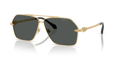 Versace 0VE2284 100287 63 Gold/ Dark Grey