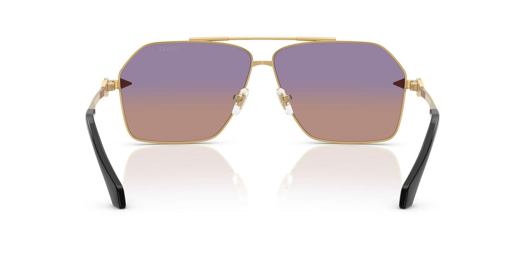 Versace 0VE2284 1002EL 63 Gold/ Clear Fifty Gradient Orange Violet