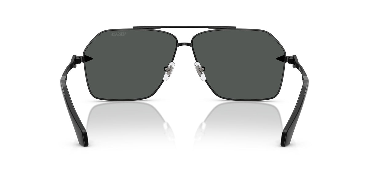 Versace 0VE2284 143687 63 Matte Black/ Dark Grey