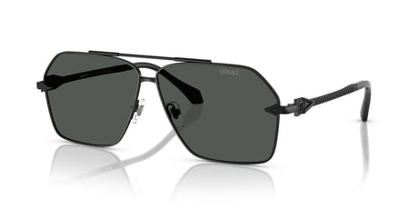 Versace 0VE2284 143687 63 Matte Black/ Dark Grey