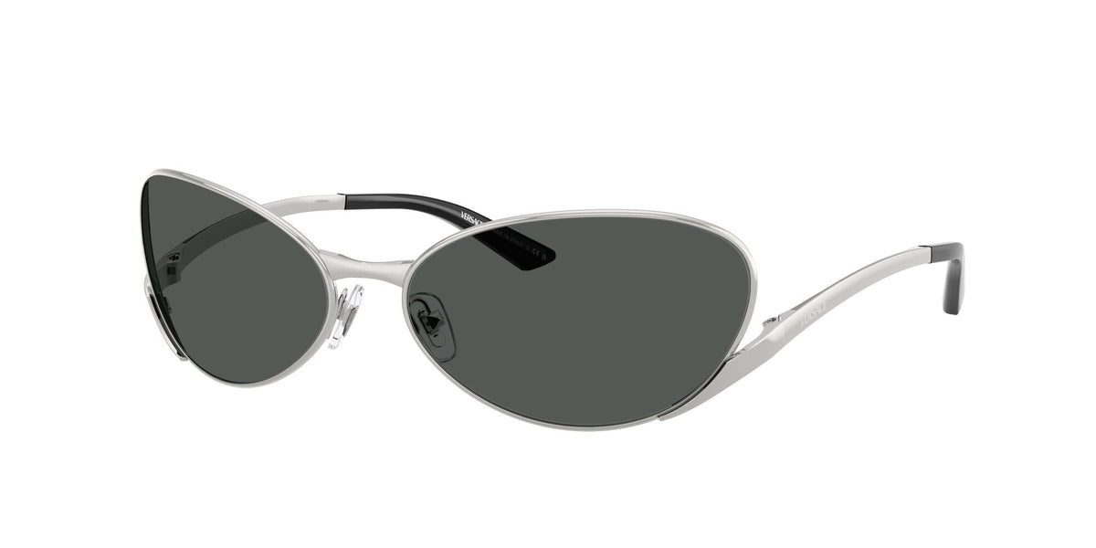Versace 0VE2285 100087 64 Silver/ Dark Grey