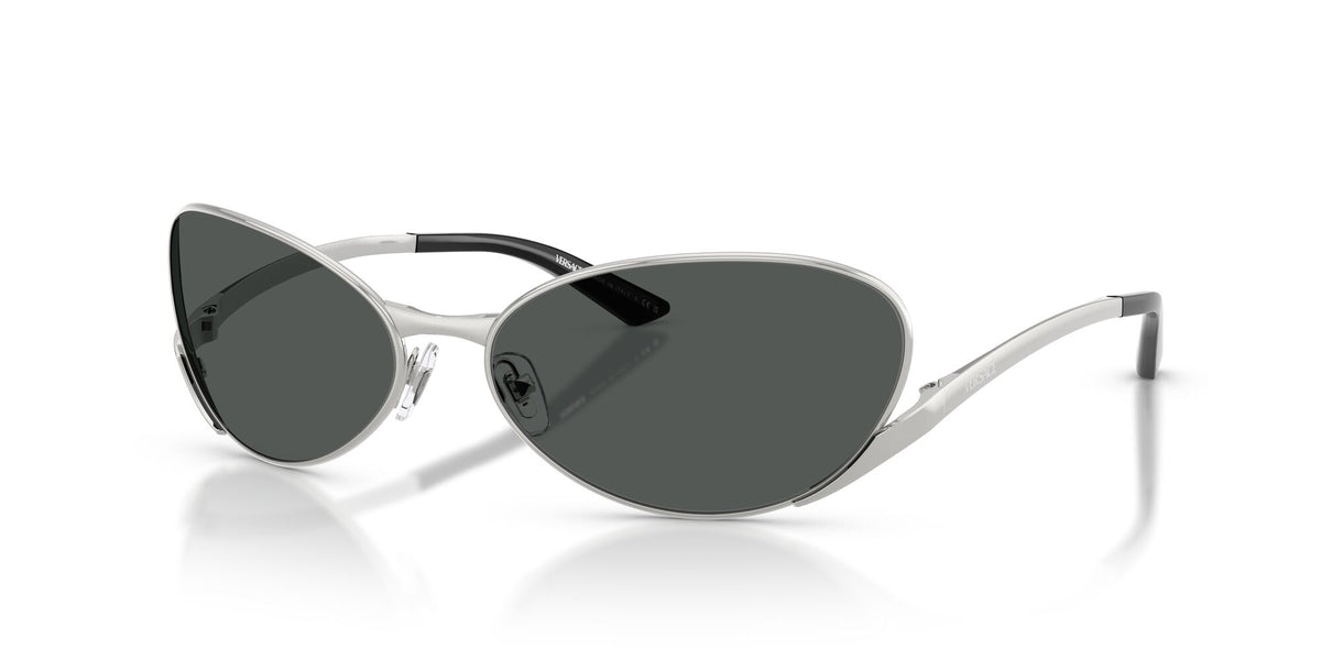 Versace 0VE2285 100087 64 Silver/ Dark Grey