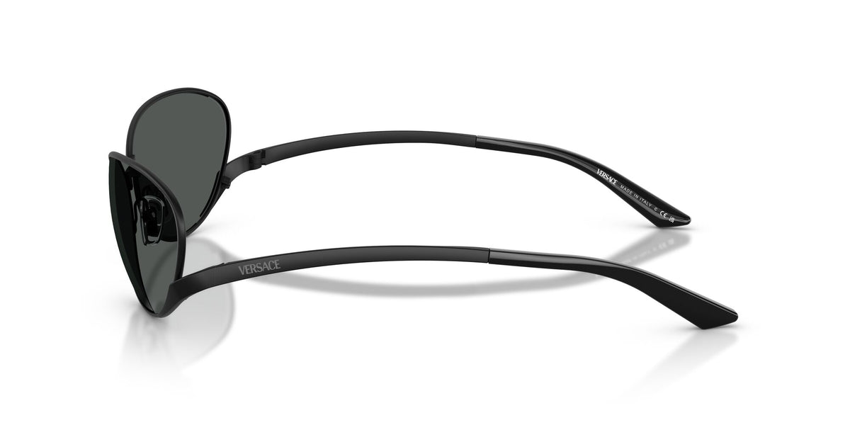Versace 0VE2285 143687 64 Matte Black/ Dark Grey
