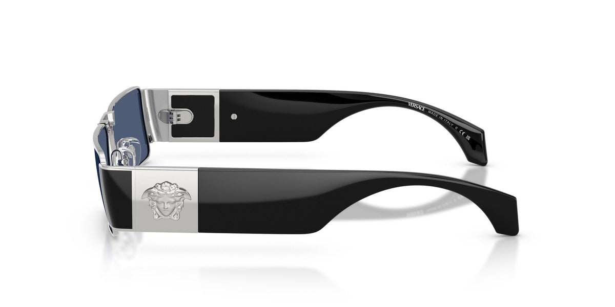 Versace 0VE2286 100080 57 Silver/ Dark Blue