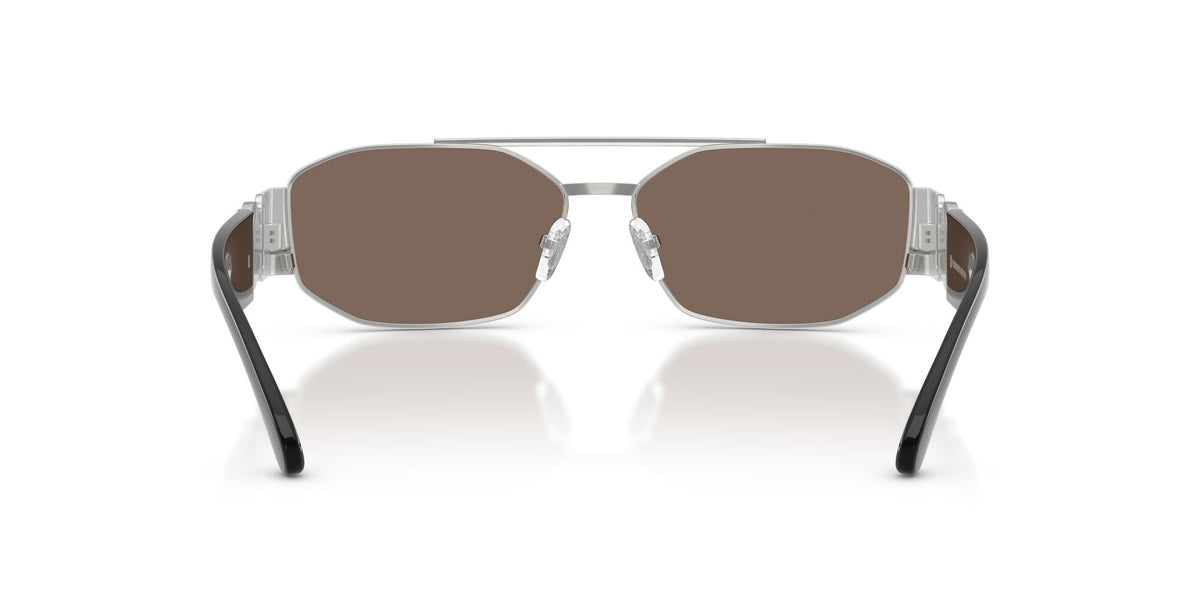 Versace 0VE2287 1000AP 58 Silver/ Clear Mirror Real Platinum