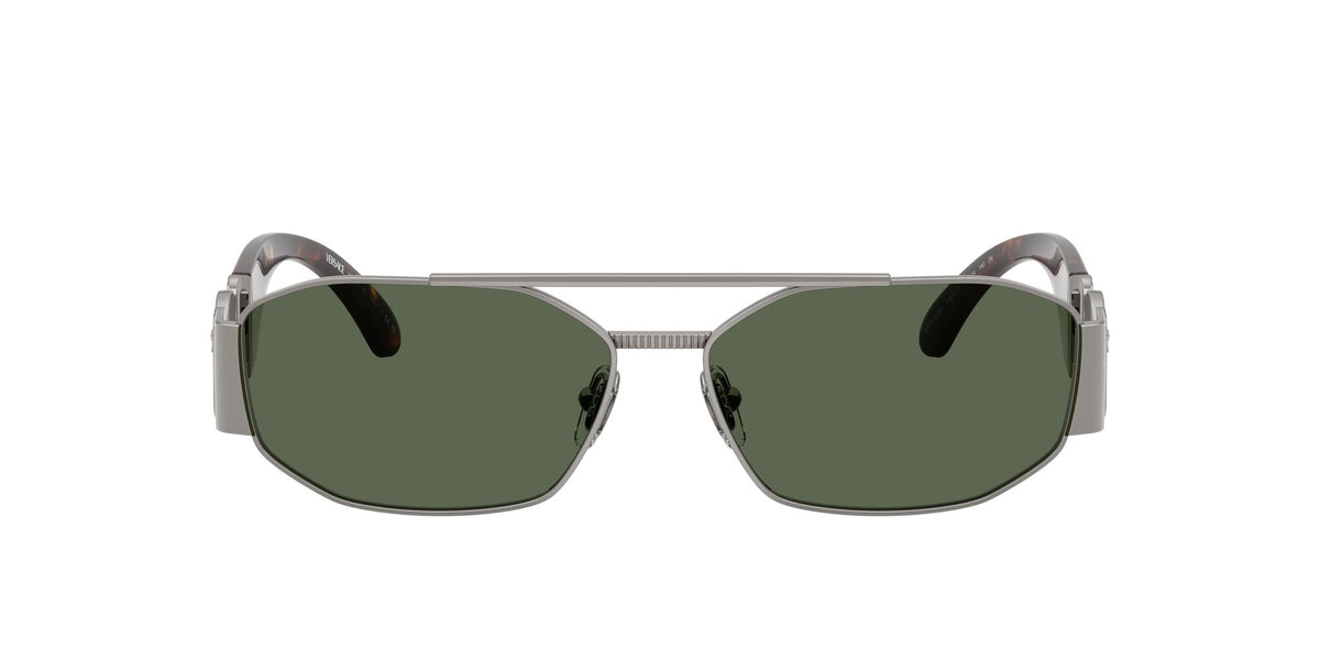Versace 0VE2287 100171 58 Gunmetal/ Dark Green