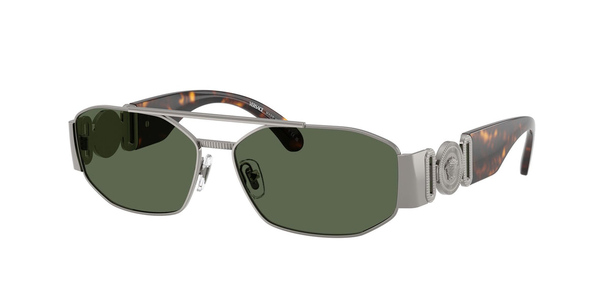 Versace 0VE2287 100171 58 Gunmetal/ Dark Green
