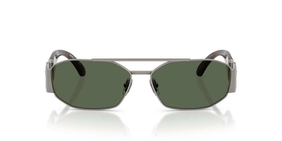 Versace 0VE2287 100171 58 Gunmetal/ Dark Green